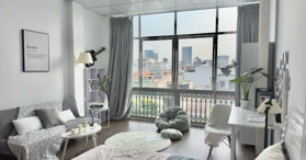 Cho thuê phòng 35m2, ban công ngay Lê Quang Định, Bình Thạnh - LH: 0368157896