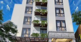 Bán toà căn hộ Phố Xuân Diệu Tây Hồ HN, diện tích 101m2 xây 10T view Hồ Tây, đường 2 ôtô tránh