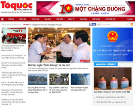 Thông tin địa chỉ trụ sở Báo Điện tử Tổ quốc, TP. Hà Nội