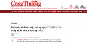 Thông tin địa chỉ trụ sở Báo Thương Mại (Báo Công thương)