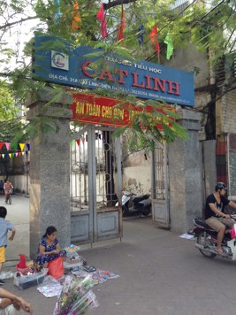 Thông tin địa chỉ Trường Tiểu học Cát Linh, Đống Đa, Hà Nội