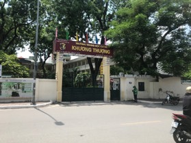 Thông tin địa chỉ Trường THCS Khương Thượng, Đống Đa, Hà Nội.