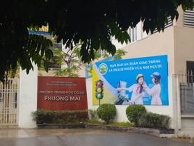 Thông tin địa chỉ Trường THCS Phương Mai,  Đống Đa, Hà Nội. 