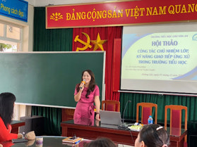Thông tin địa chỉ liên hệ Trường Tiểu học Chu Văn An, Hoàng Mai