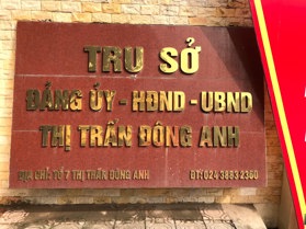 Thông tin địa chỉ UBND Thị trấn Đông Anh, huyện Đông Anh