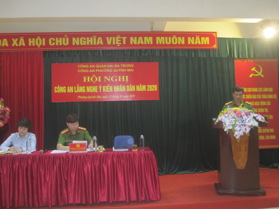 Thông tin địa chỉ trụ sở Công an Phường Quỳnh Mai, Bà Trưng