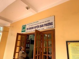 Thông tin địa chỉ Văn phòng đăng ký đất đai Hà Nội chi nhánh huyện Đan Phượng