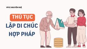 Thủ tục lập di chúc