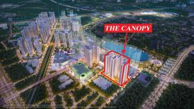 Bán căn 2PN+1 thiết kế siêu rộng - The Canopy 02 hầm cạnh 2 nhà xe - Giảm 299 triệu, CK lên tới 11%