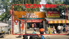 Gia đình tối cần bán nhà Mặt Tiền 12,5m*40m 756 Hương Lộ 2, P Bình Trị Đông A, Bình Tân