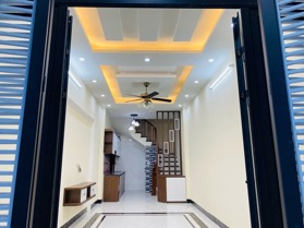 ngõ 296 #LĩnhNam, Hoàng Mai 40m2x4 tầng mới tinh, trước nhà rộng thoáng, 5.05   tỷ.