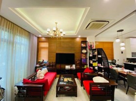 Bán biệt thự song lập Starlake căn đẹp 4 tầng, vị trí đẹp, hướng mát, full nội thất cao cấp sẵn ở