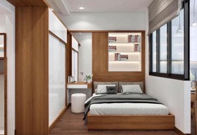 Bán nhà Hoàng Quốc Việt ngõ thông, diện tích 35m2, giá 5,9 tỷ.