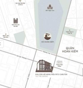 Bán suất ngoại giao căn góc siêu vip The Grand Hanoi, dịch vụ huyền thoại của Ritz - Carlton. 155m2