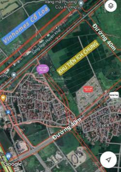 Giá đầu tư đất dịch vụ X1 Đông Hội - Mai Lâm, tại Lê Xá, 80m2, MT 5m