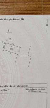 Chính chủ bán đất mặt ngõ 5 Hoàng Xá, Bắc Từ Liêm, DT 30m2, ngõ ô tô tránh nhau