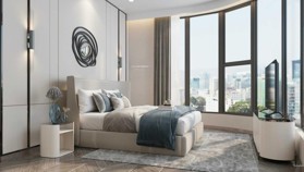 Tòa A1 Lumière căn 3PN góc giá 5,9 tỷ full nội thất cao cấp