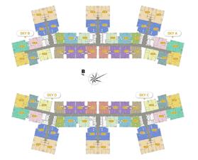 Bán CHCC Imperia Sky Garden 423 Minh Khai, căn 2PN 3PN - LH: 0965 180 000