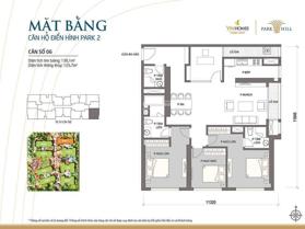 Bán căn góc hạng sang 4PN tầng 15 Park Hill, view Đông Nam siêu đẹp, nội thất cao cấp mới tinh