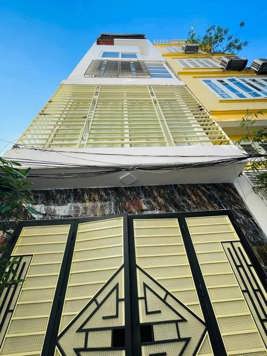 Bán nhà trung tâm Quận Cầu Giấy 6 tầng, mặt tiền 4.2m ngõ nông ô tô trong nhà. Giá 12.9 tỷ