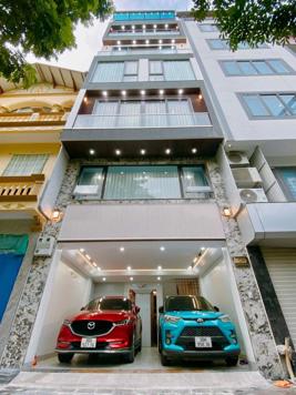 Nhỉnh 14 tỷ - nhà phố KD 8 tầng thang máy - 46m2 MT 5.5m - view vườn hoa Phố Trạm, vỉa hè 8m