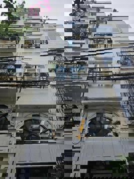 NHÀ 6 TẦNG PHỐ ĐÀM QUANG TRUNG, LONG BIÊN, NGAY CHÂN CẦU VĨNH TUY, ĐI BỘ SANG EON, Ô TÔ ĐỖ CỬA, SANG TIMES CITY 5 PHÚT. 