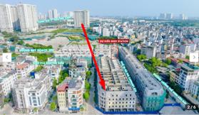 Nhượng lại suất ngoại giao lô góc 2 mặt tiền 120m2 Rue De Charme 214 Nguyễn Xiển