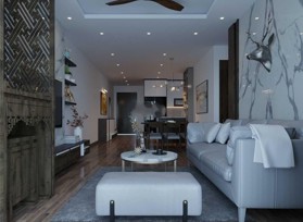 Gia đình bán căn 3 ngủ tại Handi Resco toà A 98m2 ban công Đông Nam full nội thất, sổ đỏ