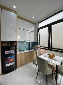 Bán toà nhà căn hộ dịch vụ phố Đại Cồ Việt 6T thang máy đủ đồ đẹp thoáng nhỉnh 12tỷ (chấp nhận TG)