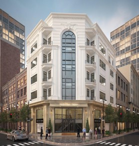 Bán toà apartment 2 mặt tiền đường Cầu Giấy, 120m2 x 8T. MT 20m