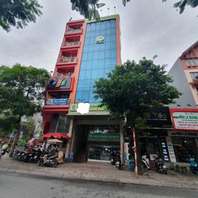 Cho thuê nhà Nguyễn Khang 120m2 x 7 tầng mặt tiền 6m, có điều hòa, thang máy