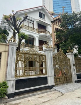 Cho thuê biệt thự số 8 lô 2 khu đô thị trung yên DT 180m2 X 4T MT: 10m giá 45 triệu