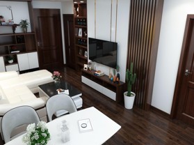 Chủ nhà bán căn 3PN toà Thống Nhất, BC Đông Nam, tầng 17, có slot ô tô