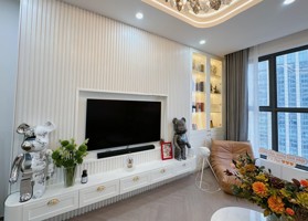 Chính chủ bán căn hộ Golden Palm, 100m2 thiết kế 3pn tầng trung full nội thất