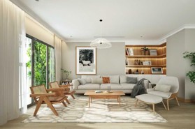Bán căn góc 3PN 132m2 ban công hướng mát giá tốt chung cư Golden Land