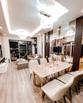 Bán căn hộ Golden Palm 21 Lê Văn Lương 130m2 3N2VS full nội thất