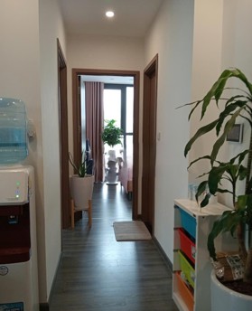 Chính chủ bán căn góc chung cư tòa Tonkin 1 Vinhomes Smart City 2 ngủ 2 vs full đồ 61,5m2