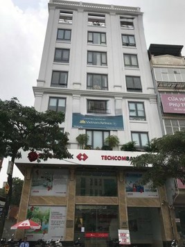 Bán nhà mặt phố đường Phú Xá diện tích 110m2 xây dựng 10 tầng có hầm mặt tiền 9m ô góc 3 mặt thoáng