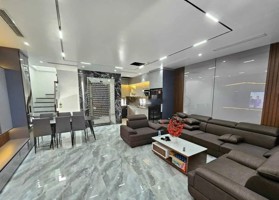 Phân lô Tam Trinh - 65m2 x 6 tầng thang máy - mặt tiền 5m - gara 7 chỗ - gần phố