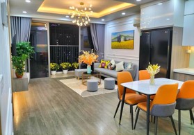 CC bán căn hộ view hồ Đền Lừ. DT 76m2, 3PN 2WC ban công cực đẹp