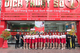 Thông tin địa chỉ CTCP Dịch thuật Chuyên nghiệp Số 1 - LH: 0779088868