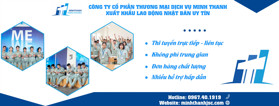 Thông tin địa chỉ Công ty Cổ phần Thương mại Dịch vụ Minh Thanh - LH: 02466834264