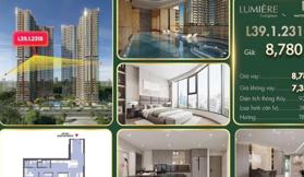 Bán hoa hậu 3PN rẻ nhất Lumiere Evergreen giá 7xx