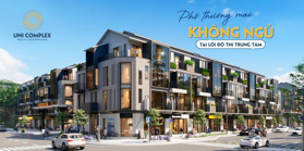 Duy nhất 5 suất nội bộ các mã căn giá rẻ. Giá 4t9, view đẹp nhất dự án nhà phố Uni Complex CĐT TDC