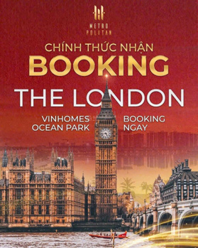 Mở bán đợt 1 phân khu London - Tòa giá rẻ cuối cùng tại Ocean Park 1 - Booking nhận ưu đãi đến 8%