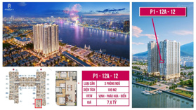 Đặc quyền hiếm có Peninsula: Căn hộ 3 phòng ngủ 106m2 - vị trí vàng mặt sông Hàn sống sang trọng