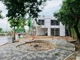 3.3 tỷ 70m2 - 190m2 tổng nhà hoàn thiện đẹp có gara đậu xe hồ bơi khu vui chơi trường mầm non