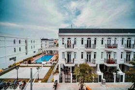 Căn nhà phố liền kề khu Phú gia compound cần cho thuê giá 22 triệu/tháng.