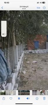 Đất trồng cây đã xây rào lưới b40 gàầ dân chỉ hơn 300tr