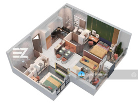 CK booking sớm 100tr, vay NH gốc lãi 0%, căn 2N hot nhất tòa GS5 Vinhome Smart, giá từ 6xtr/m2